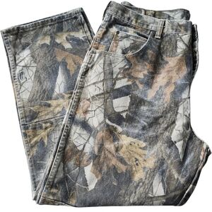 Wrangler Real Tree Camo Vintage Double Knee Jeans. Sz. 42x30